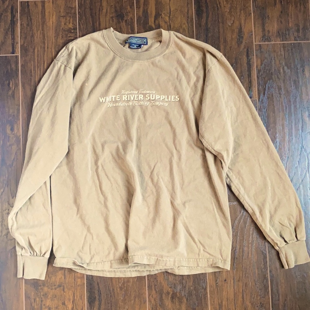 Houndstooth Long sleeve Size M Men’s shirt